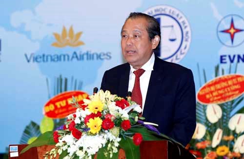 Phó Thủ tướng Trương Hòa Bình dự Đại hội thành lập Hội Luật quốc tế Việt Nam  - ảnh 1